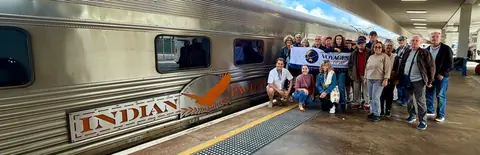 Photo 1 de la galerie L’AUSTRALIE GRAND LUXE Le train Indian-Pacific