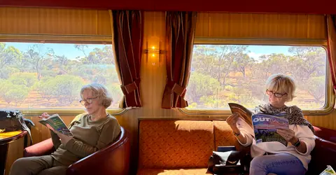 Photo 20 de la galerie L’AUSTRALIE GRAND LUXE Le train Indian-Pacific