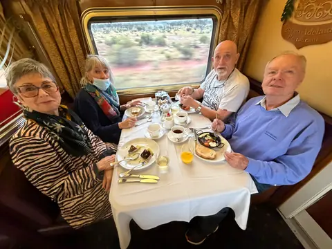 Photo 41 de la galerie L’AUSTRALIE GRAND LUXE Le train Indian-Pacific