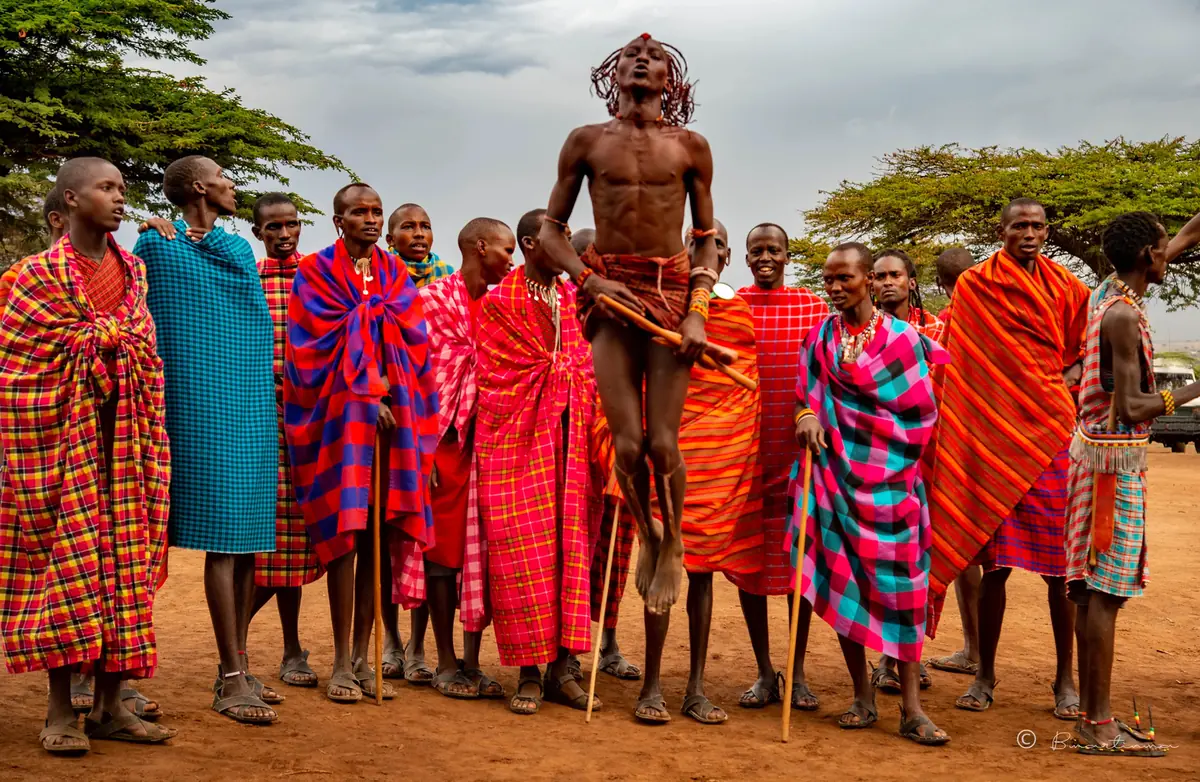 Rencontre avec un village masaï