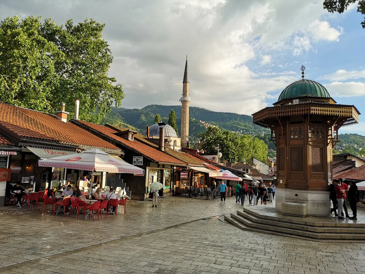 Baščaršija à Sarajevo