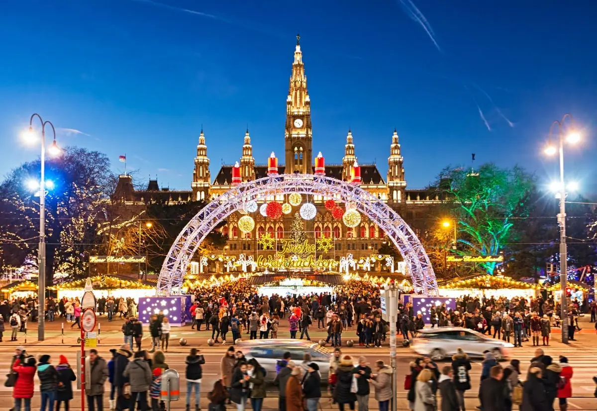 Vienne marché de Noël