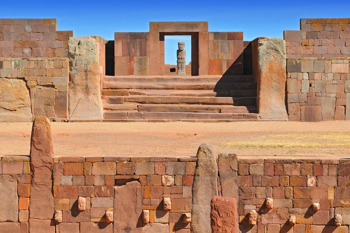 Temple Kalasasaya à Tiwanaku